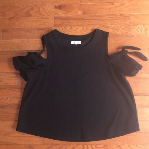 ⚡️Madewell Skylark Cold-Shoulder Top - Picture 6 of 10
